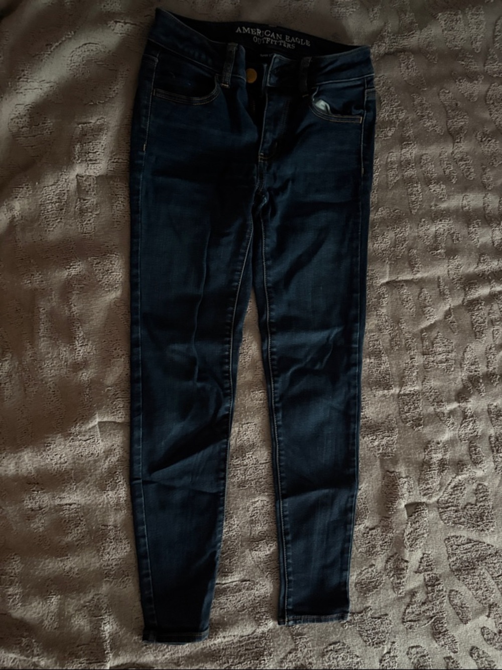 American Eagle Outfitters Dark Indigo Skinny Jeans